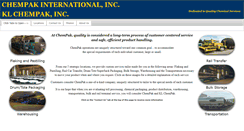 Desktop Screenshot of chempak.net